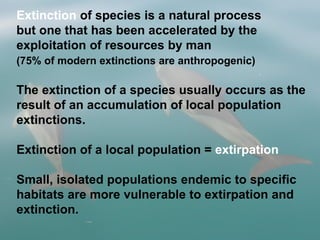 Conservation Biology is about conservation of wild animals | PPT