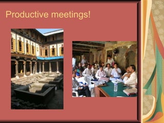 Productive meetings! 