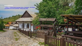 monuments
inventory
U. World, “UNESCO World Heritage Centre - Document - Old Village
of Hollókő and its Surroundings,” Unesco.org, 2018.
 