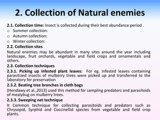 Conservation of biological controls | PPTX