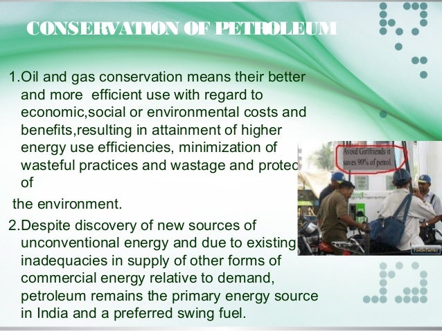 Efficient Use Of Petroleum And Other Natural Fuel Resources Efficient Use Of Petroleum And Other Natural Fuel Resources