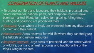 CLASS 8 NCERT SCIENCE Conservation of plants and animals BY GAURAV | PPT