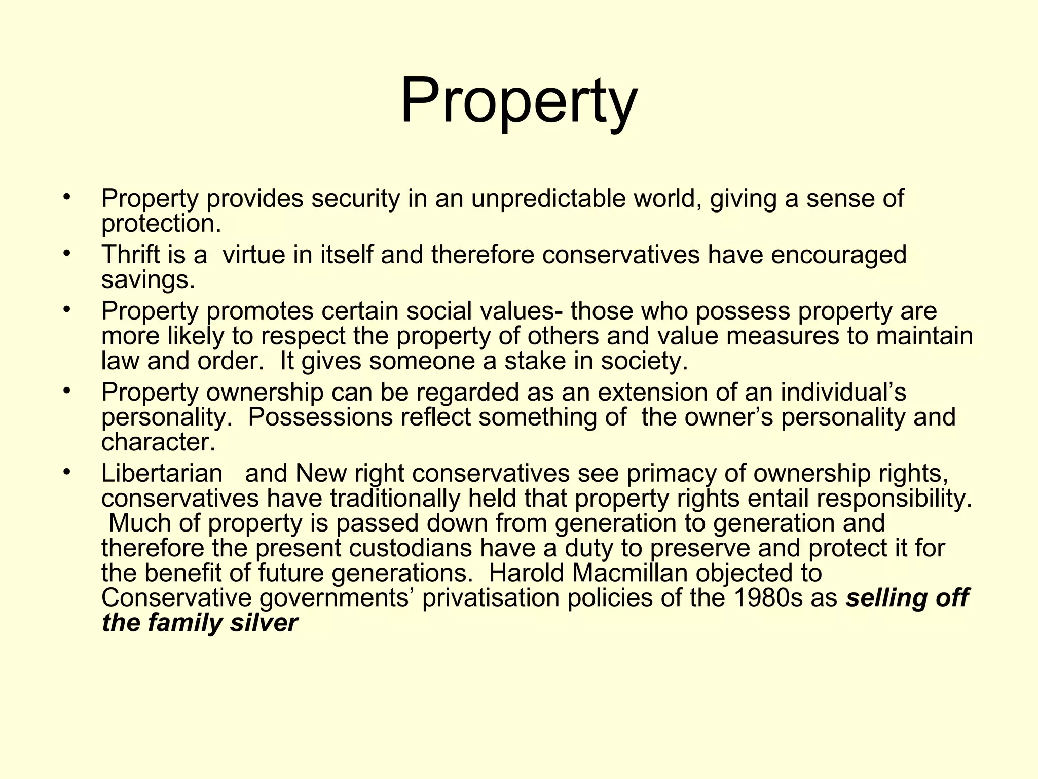 Conservatism | PPT