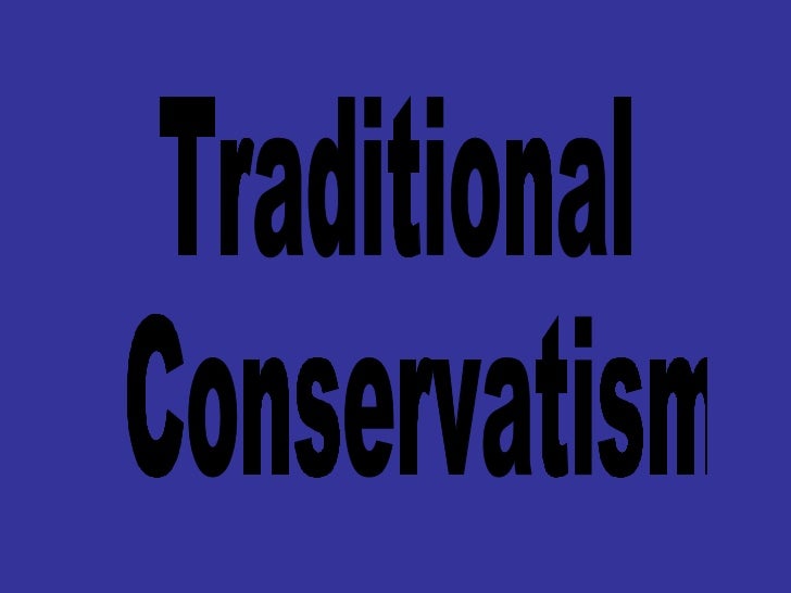 conservatism traditional and new right
