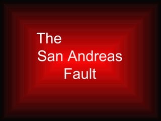 Conservative (Passive) Plate Boundaries