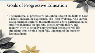 Conservative and Progressive functions of Education report.pptx