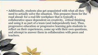 Conservative and Progressive functions of Education report.pptx