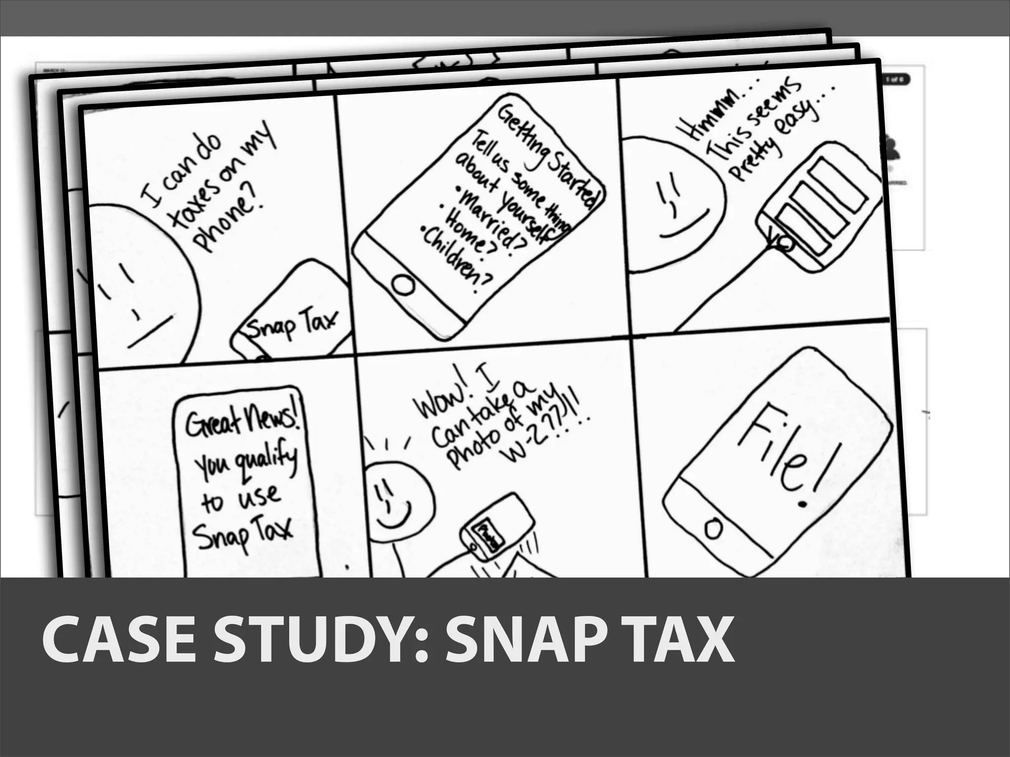 CASE STUDY: SNAP TAX
 