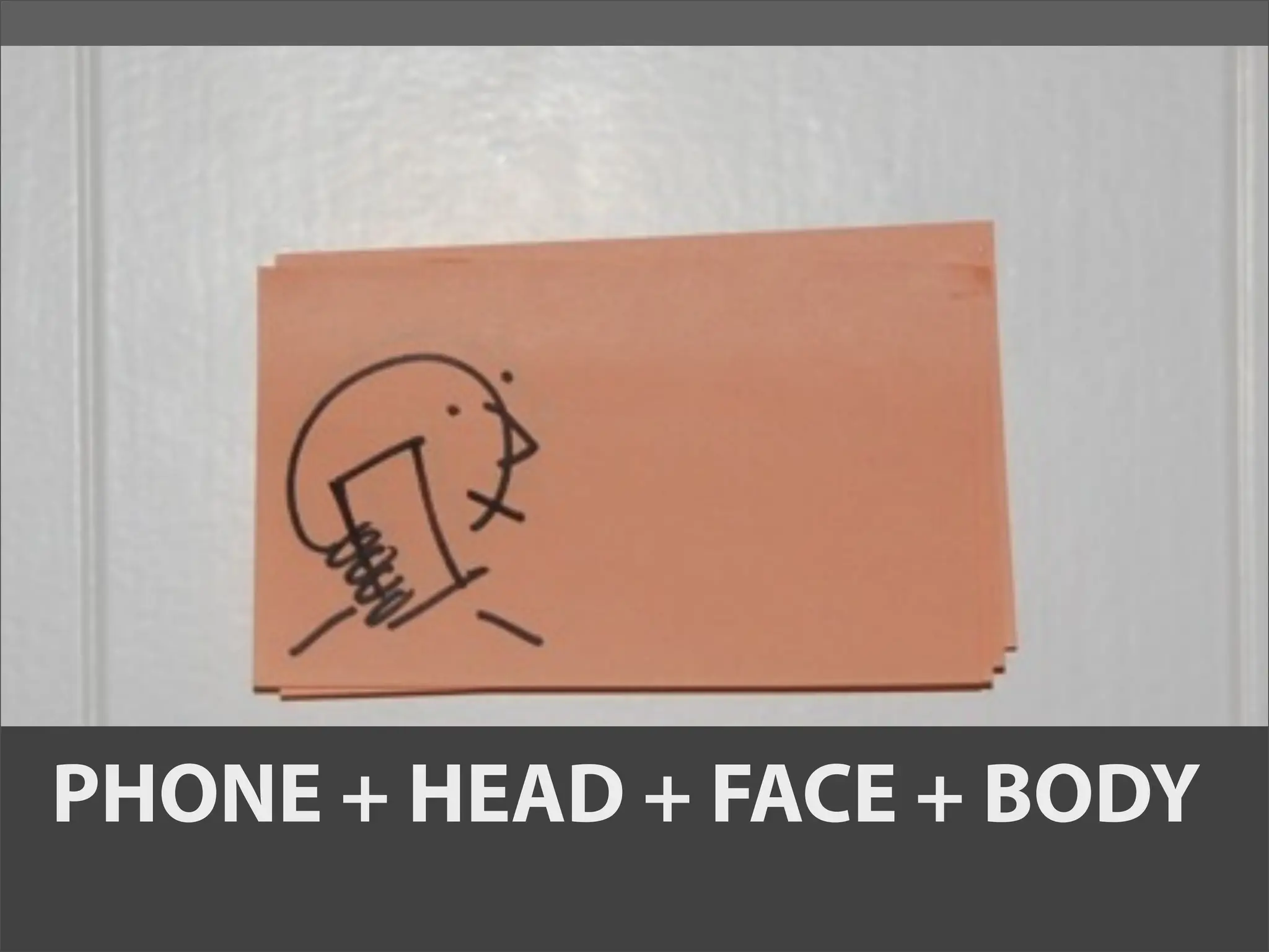 PHONE + HEAD + FACE + BODY
 