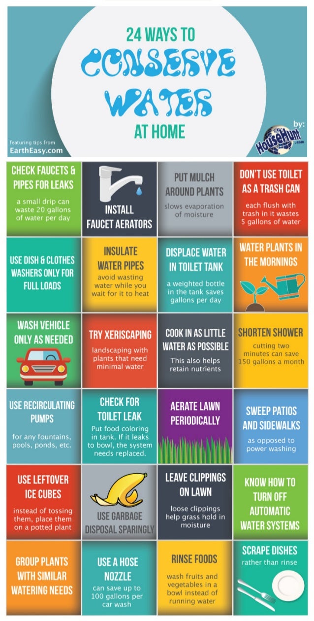 other ways to conserve water