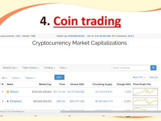 4. Coin trading
 