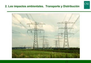 2. Los impactos ambientales. Transporte y Distribución 
13 
 