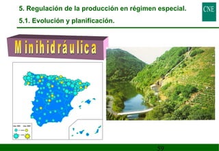 5. Regulación de la producción en régimen especial. 
5.1. Evolución y planificación. 
59 
Año 2001 Año 2002 
P  10MW 
P  10MW 
 
