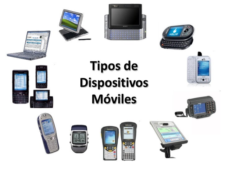 Resultado de imagen para caracterÃsticas generales de los dispositivos móviles
