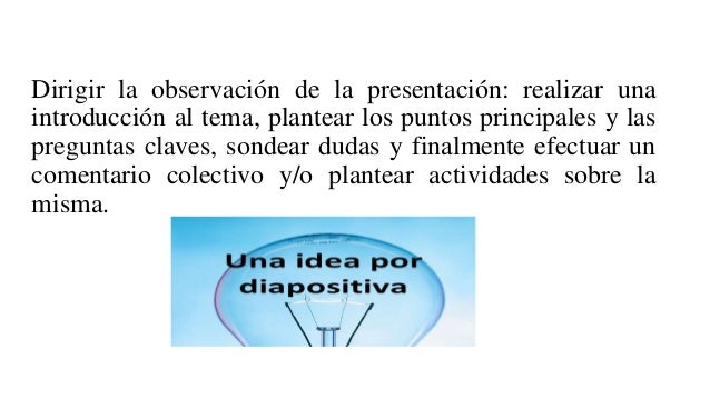 Consideraciones importantes para hacer diapositivas