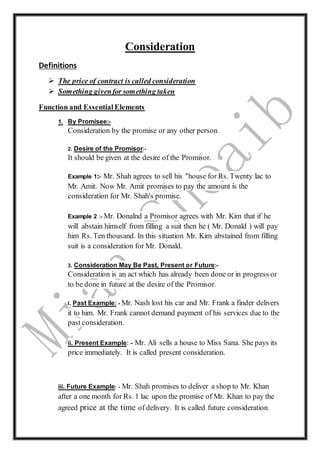 Consideration | DOCX