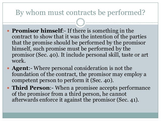 Consideration Business Law