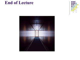 End of Lecture 