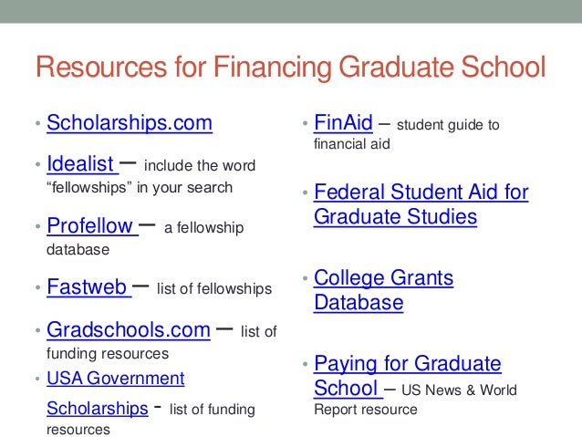 considering grad school