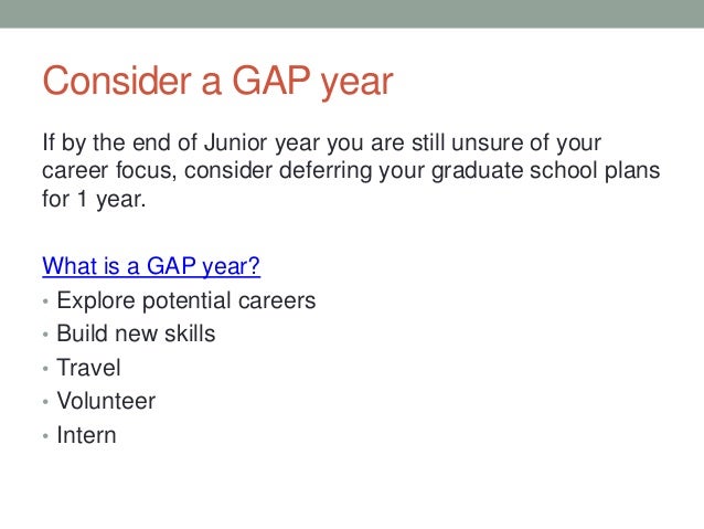 considering grad school