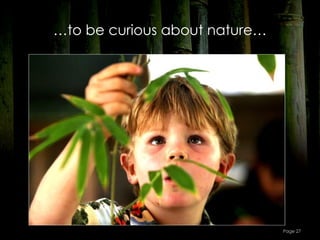 …to be curious about nature…




                               Page 27
 
