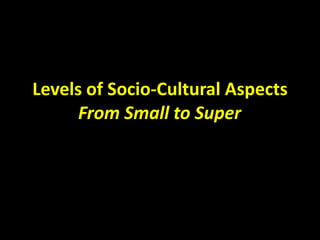 Considering Socio-cultural Sustainability in the Architectural Design Process الاستدامة الاجتماعية والثقافية في التصميم المعماري