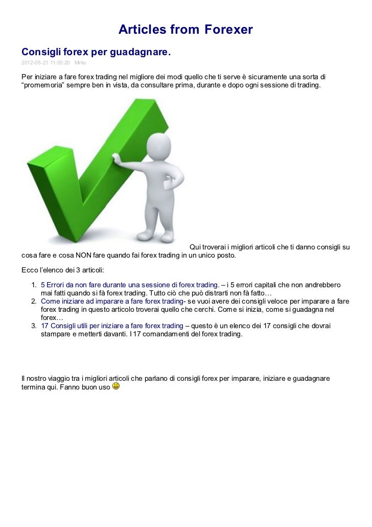 guadagnare forex forum leva sul commercio bitcoin