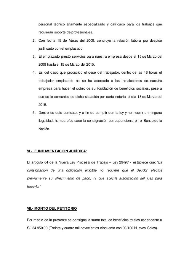 Carta De Liquidacion Laboral Por Despido En Mexico - Top 