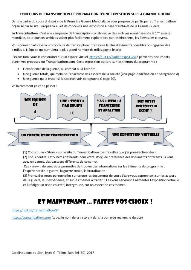 Consignes de datation sûres