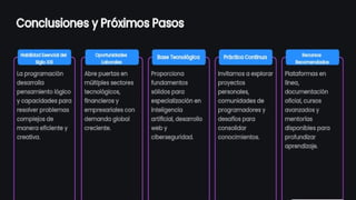 INTRODUCCION A LA PROGRAMACION MODULO III | PPTX