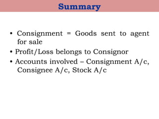 Consignment Entry Consignment Accounts and its journal entries.pptx
