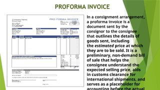 Consignment Accounts – Concept, Features & Accounting Treatment | PPTX