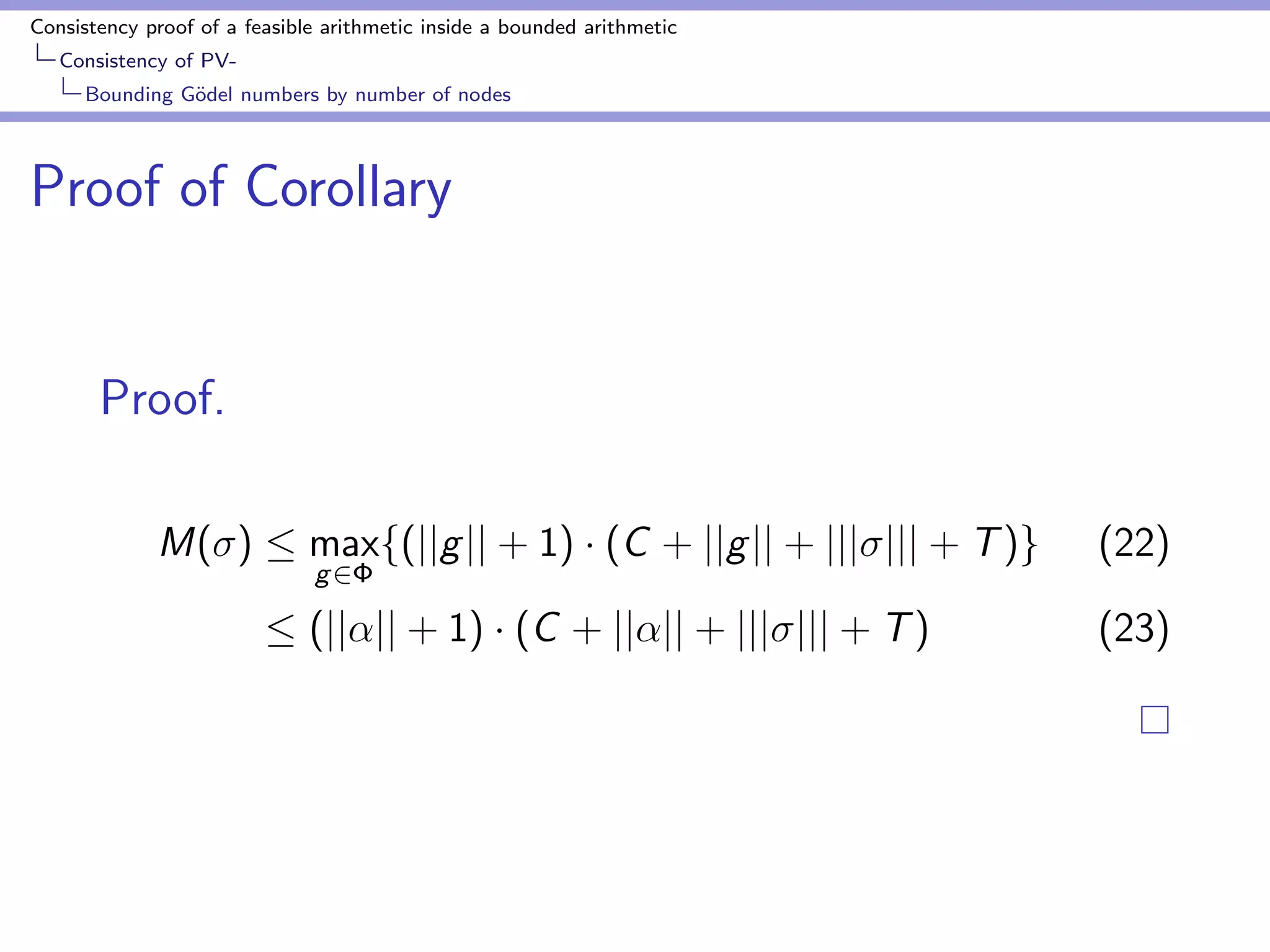nition 
Computation sequence A DAG (or sequence with pointers) 
which is built by these inference rules 
Computation statement A form ht; i # v 
t : main term 
 : environment 
v : value 
Conclusion A computation statement which are not used for 
assumptions of inferences 
 