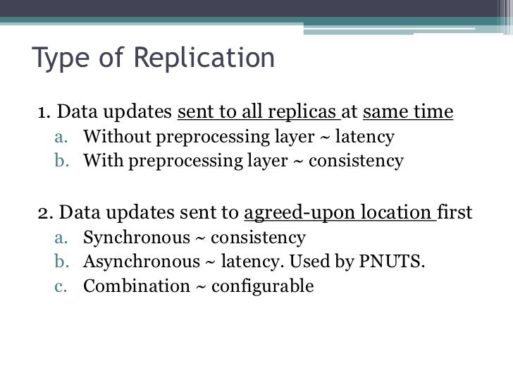 Consistency tradeoffs in modern distributed database system design