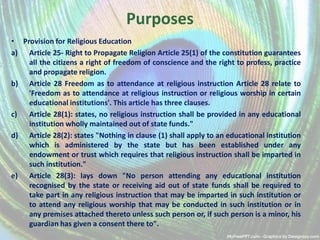 The Constitutional provision of education and social justice | PDF