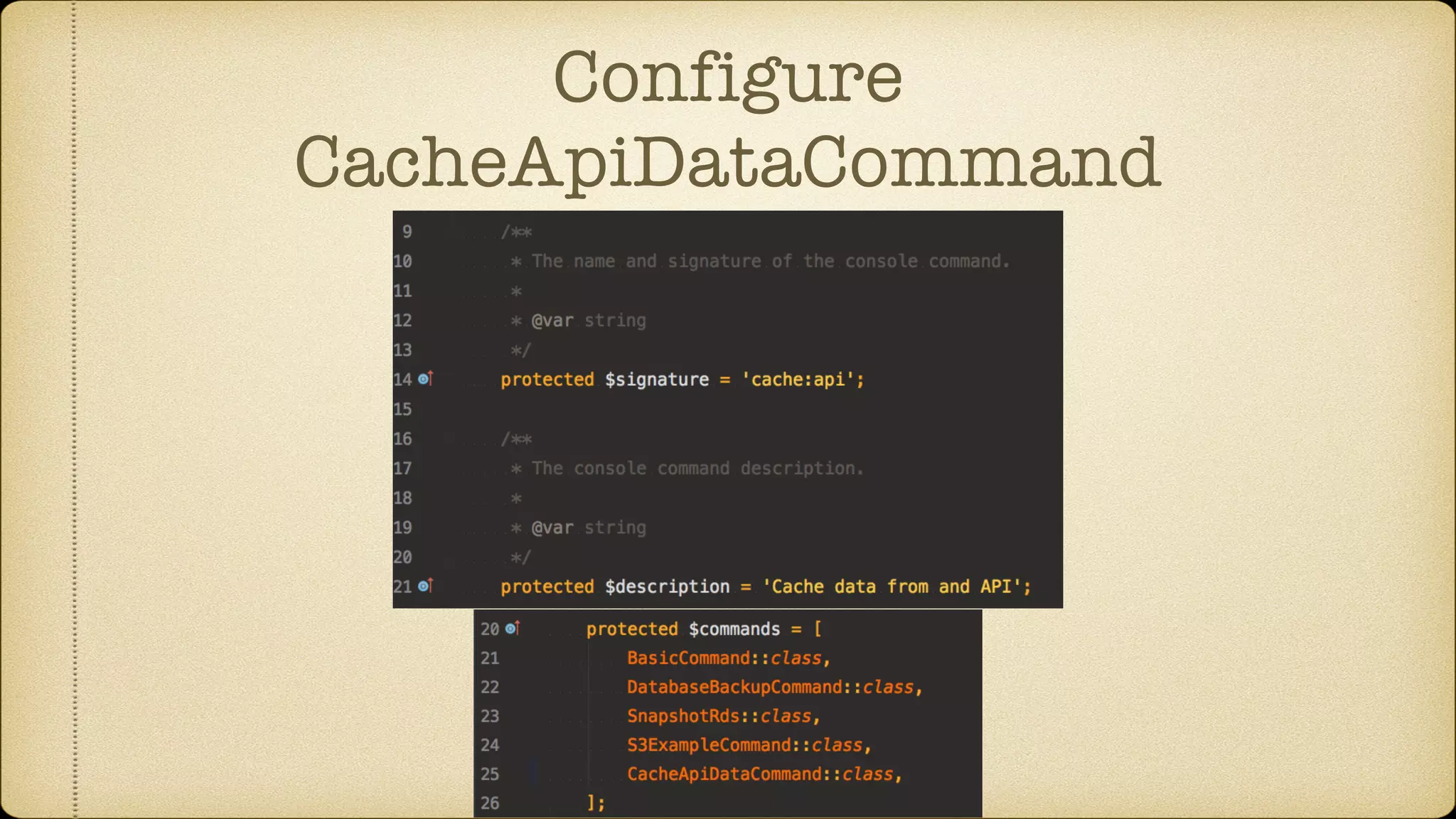 Configure
CacheApiDataCommand
 