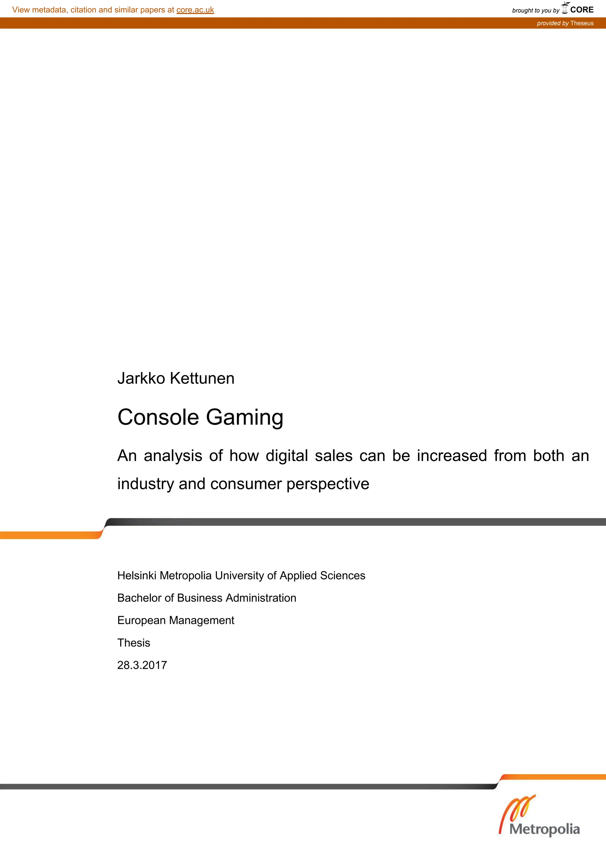 Console Gaming Pdf