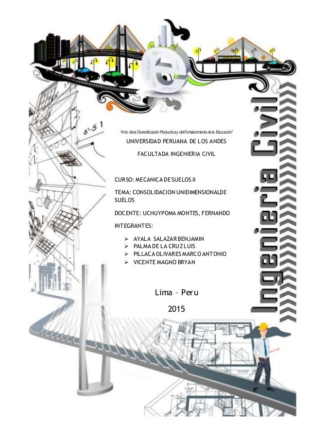 Consolidacion Unidimensional De Suelos