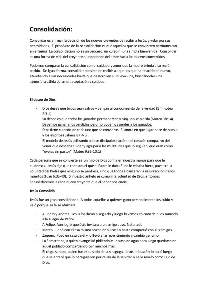 Consolidacion Celulas Cristiana