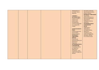 alimentación y la
actividad física y
deportiva
LESIONES Y
ACTIVIDAD FÍSICA
Primeros auxilios y
lesiones en la
práctica de ...