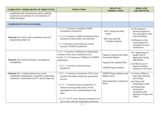 consolidated logframe analysis | DOC