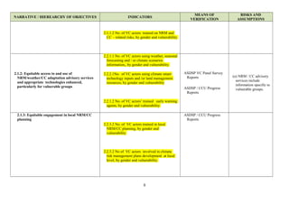 consolidated logframe analysis | DOC