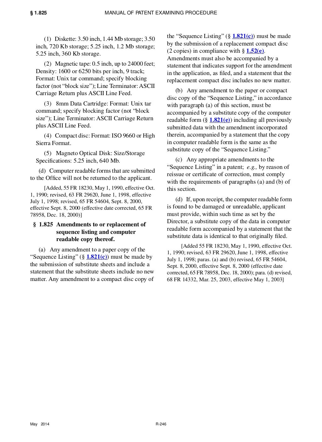 Consolidated Patent Rules Manual of Patent Examining Procedure Title