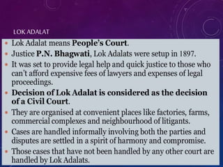 LOK ADALAT
 
