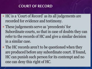 COURT OF RECORD
 
