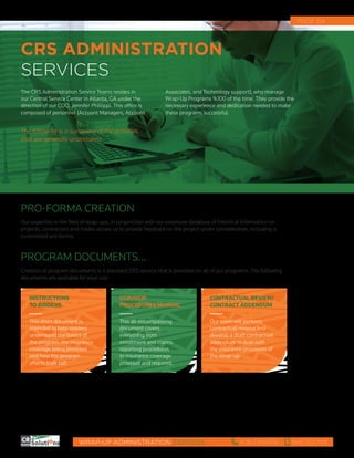 Consolidated Risk Solutions Wrap-Up Administration Services | PDF