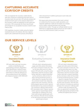 Consolidated Risk Solutions Wrap-Up Administration Services | PDF