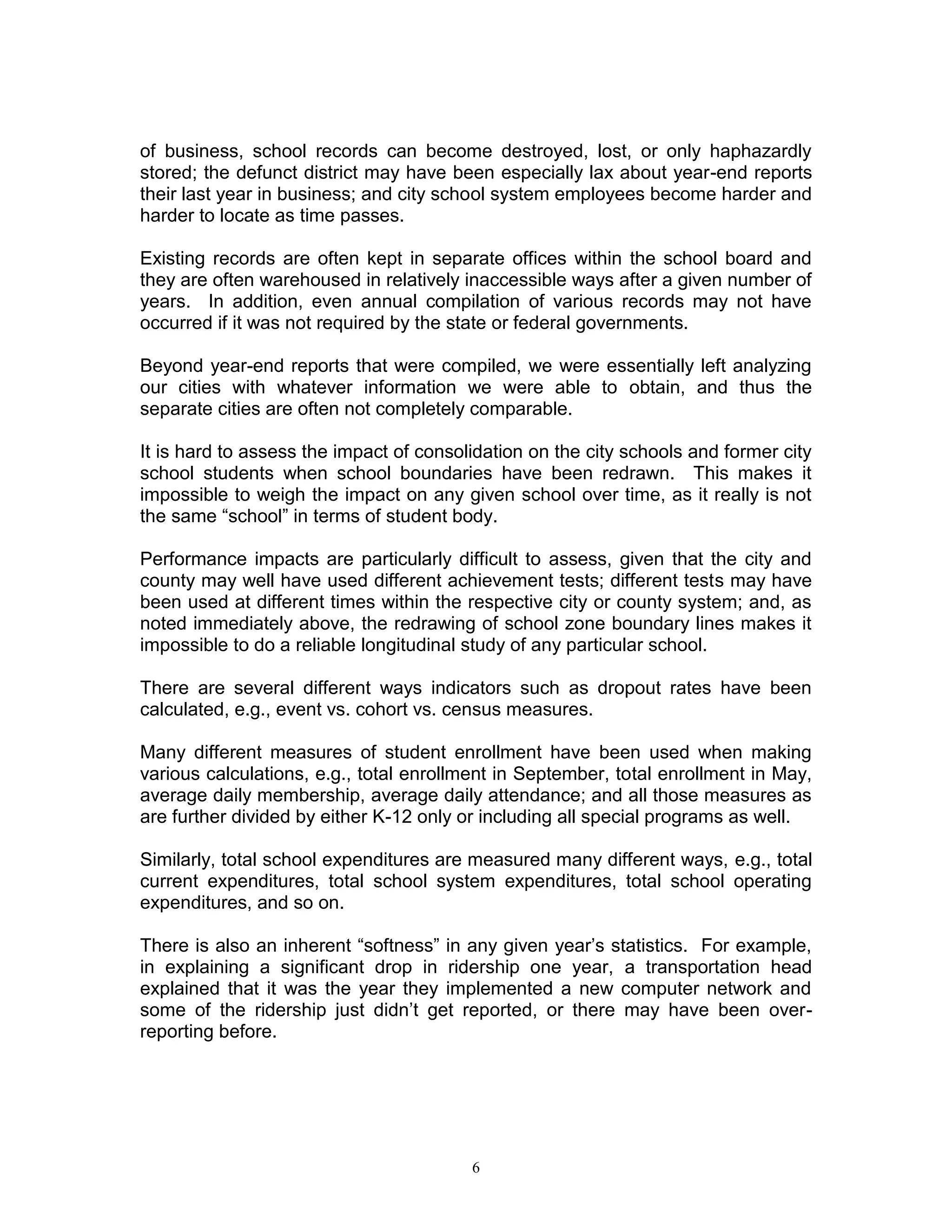 Consolidation study 1