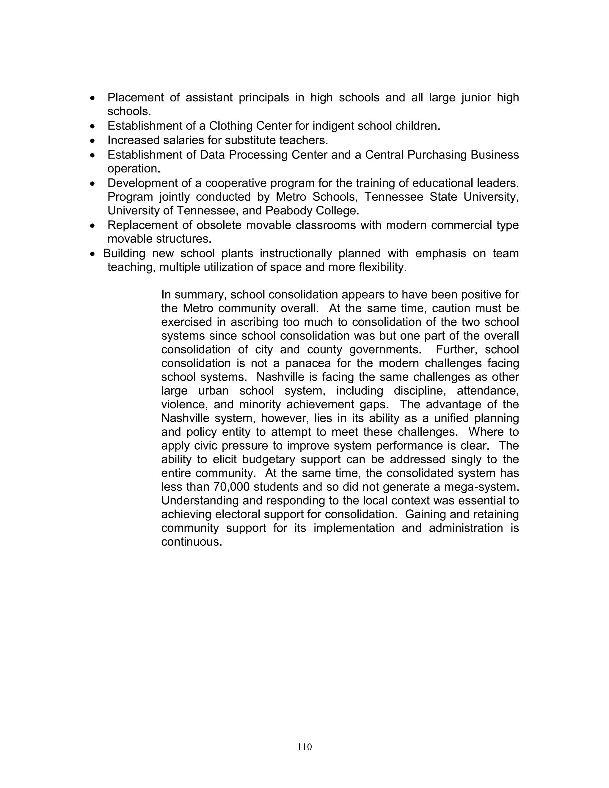 Consolidation study 1