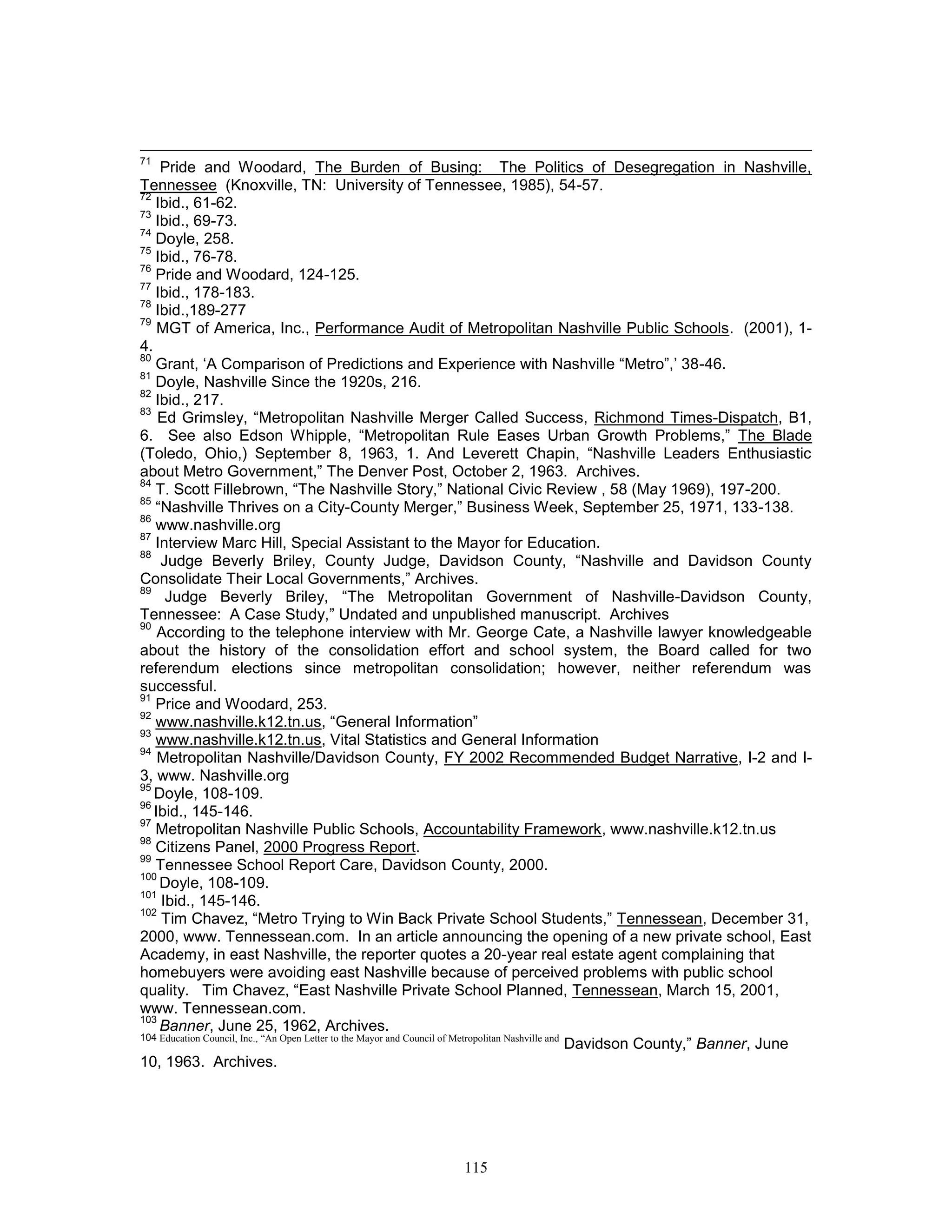 Consolidation study 1